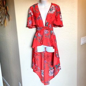 Haute Project/ High low cardigan